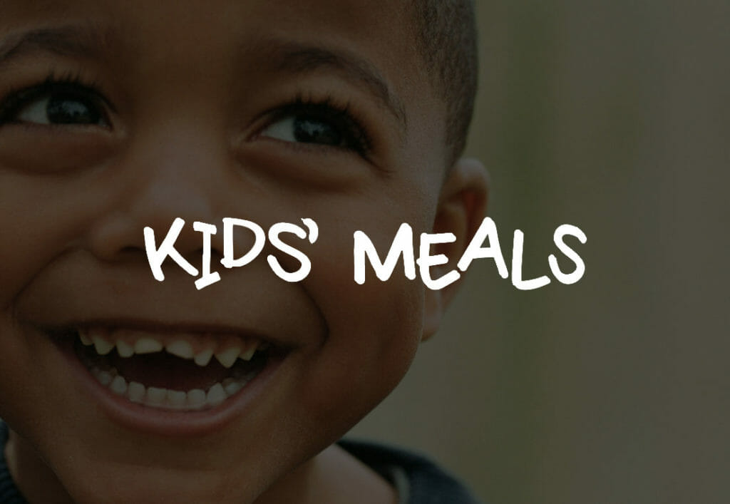 kids meals graphic